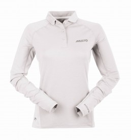 ESSENTIAL EVO UV FAST DRY POLO L/S FW - Detailansicht