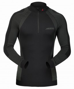 ACTIVE BASE LAYER ZIP NECK TOP - Detailansicht