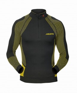 ACTIVE BASE LAYER ZIP NECK TOP - Detailansicht